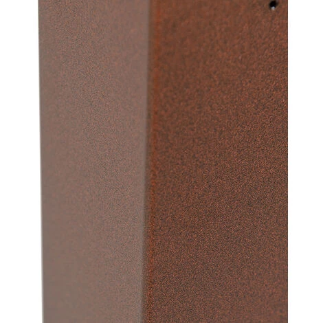 QAZQA Denmark - Lampe Sur Pied Extérieur Moderne - 1 Lumière - L 85 Mm - Brun Rouille - Rustique,Moderne - Éclairage Extérieur – Image 5
