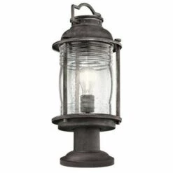 KICHLER Potelet Exterieur Ashland Bay Zinc 1x60W E27