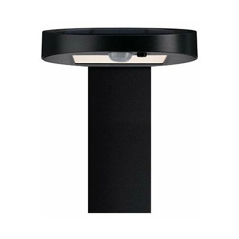 PAULMANN Borne Solaire Ryse - Anthracite - 1,2W - 3000K - IP44 - Avec Détecteur - Non Dimmable - Anthracite – Image 3