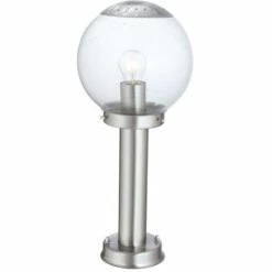 ETC-SHOP Lampe D'extérieur Lampadaire Lampe De Jardin En Acier Inoxydable Lampe D'éclairage BOWLE II
