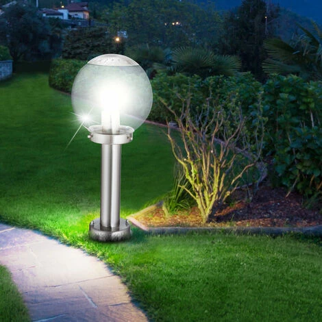 ETC-SHOP Lampe D'extérieur Lampadaire Lampe De Jardin En Acier Inoxydable Lampe D'éclairage BOWLE II – Image 5