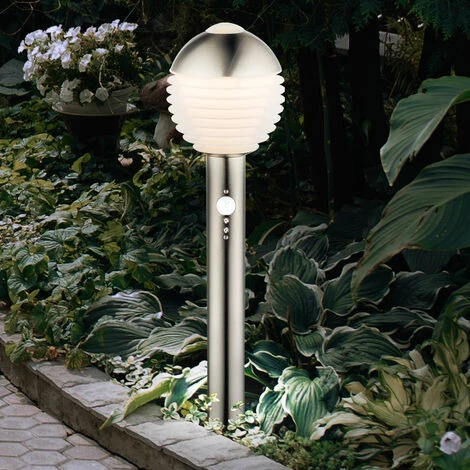 ETC-SHOP Lampadaire Extérieur LED Balcon Plot Boule En Acier Inoxydable SENSOR Light – Image 2