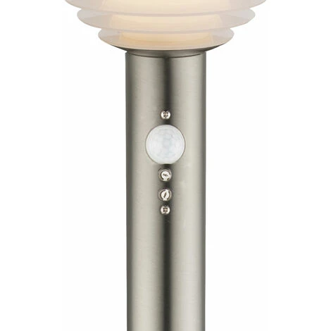 ETC-SHOP Lampadaire Extérieur LED Balcon Plot Boule En Acier Inoxydable SENSOR Light – Image 3