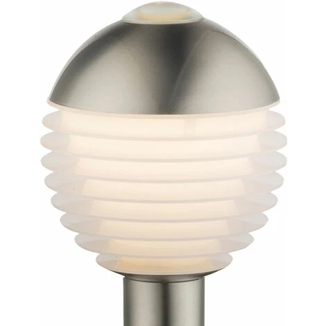 ETC-SHOP Lampadaire Extérieur LED Balcon Plot Boule En Acier Inoxydable SENSOR Light – Image 4