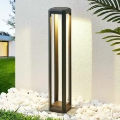 LUCANDE LED Eclairage Exterieur 'Fery' En Aluminium - Anthracite