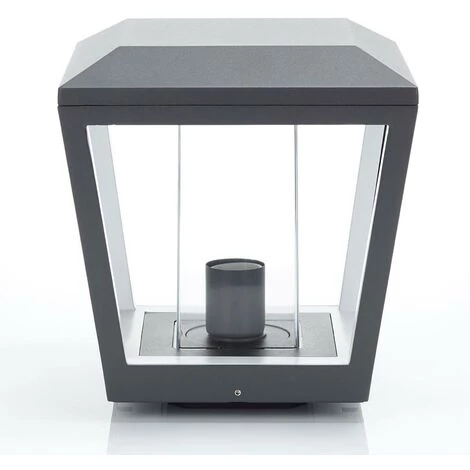 LUCANDE Luminaire Extérieur 'Dunia' En Aluminium - Gris Foncé – Image 3