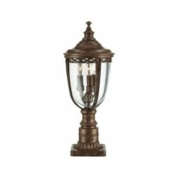 FEISS Potelet English Bridle H 55,2cm 3x60W Bronze Foncé