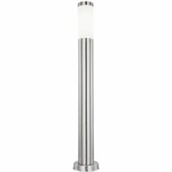 ETC-SHOP Lampe Sur Pied En Acier Inoxydable REMOTE CONTROL Lampe D'extérieur De Jardin DIMMABLE Dans Un Ensemble Comprenant Des Ampoules LED RVB