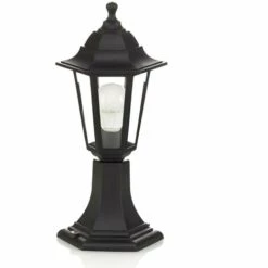 LINDBY Luminaire Extérieur à Intensité Variable 'Nane' - Noir (RAL 9005)