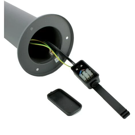 AREV Borne Extérieure Anthracite ARLES Hauteur 45cm – Image 3