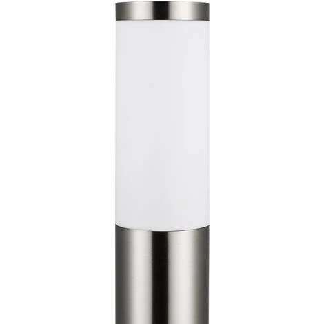 MONZANA Lampadaire Dahlia - Luminaire Extérieur - Allée, Terrasse - Acier Inoxydable Argent Avec Capteur De Mouvement – Image 3