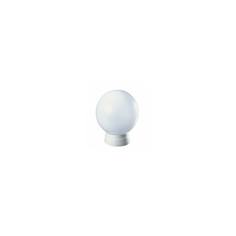 LENA Borne Ext. IP41 IK08 Blanc E27 40W Max. Lampe Non Incl. Haut. 24cm ARIC 1723