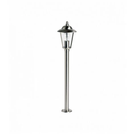 ENDON Lampadaire Klien, Acier Inoxydable Et Plastique