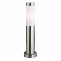 FIRSTLIGHT Borne 45 Cm Plaza, Acier Inoxydable