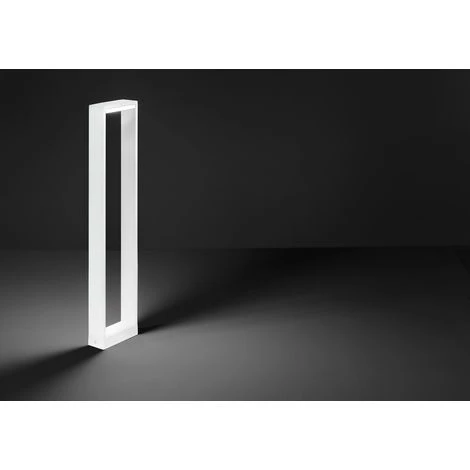 VIVIDA SRL Vivida - Skyline Bollard Rectangulaire LED Blanc – Image 2