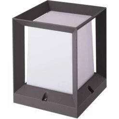 LÚZETE - BALISA EXTÉRIEUR SNOWDROP 22CM E27 ANTRACITE - Anthracite