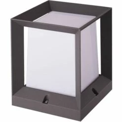 LÚZETE - BALISA EXTÉRIEUR SNOWDROP 16CM E27 ANTRACITE - Anthracite