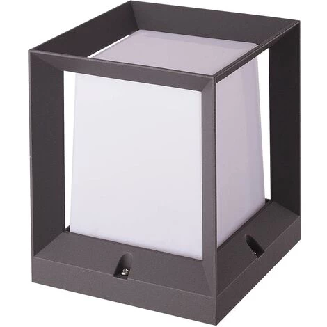 LÚZETE - BALISA EXTÉRIEUR SNOWDROP 16CM E27 ANTRACITE - Anthracite