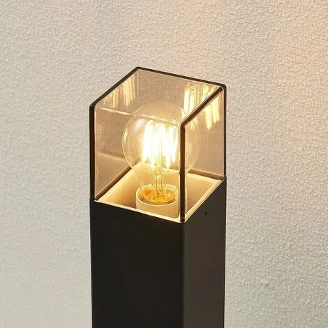 LUCANDE Luminaire Extérieur à Intensité Variable 'Keke' En Aluminium - Gris Graphite – Image 3