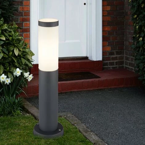 ETC-SHOP 4x éclairage De Base Extérieur éclairage De Terrasse Anthracite Projecteurs De Jardin En Acier Inoxydable Lampes De Cour – Image 5