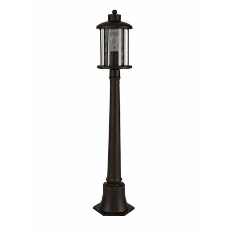 LUMINAIRE CENTER Lanterne IP54 Benson 1 Ampoule Bronze Antique 35 Cm - Marron – Image 3