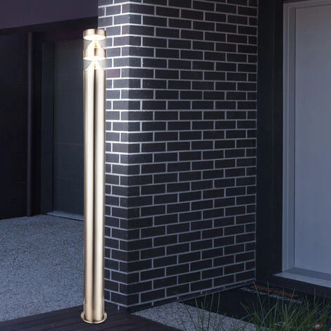 Lampe Sur Pied Extérieure à LED En Acier Inoxydable Pour Jardin, Chemin De Cour, Projecteur De Porche, Lampe Sur Pied Globo 34202 – Image 3