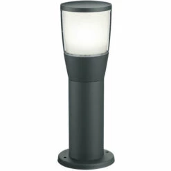 ETC-SHOP Lampadaire LED Lampe D'extérieur Spot De Jardin Lampadaire En Aluminium éclairage De Chemin De Cour, Anthracite, 1x LED 1x 7 Watt 700 Lm, DxH 12x35 Cm
