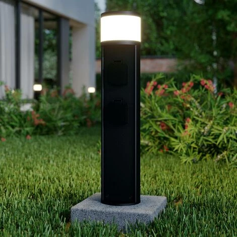 LUCANDE Luminaire Extérieur à Intensité Variable 'Corban' En Aluminium - Graphite
