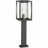 LUCANDE Luminaire Extérieur à Intensité Variable 'Ferda' En Aluminium - Gris Graphite (RAL 840-M)