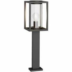 LUCANDE Luminaire Extérieur à Intensité Variable 'Ferda' En Aluminium - Gris Graphite (RAL 840-M)
