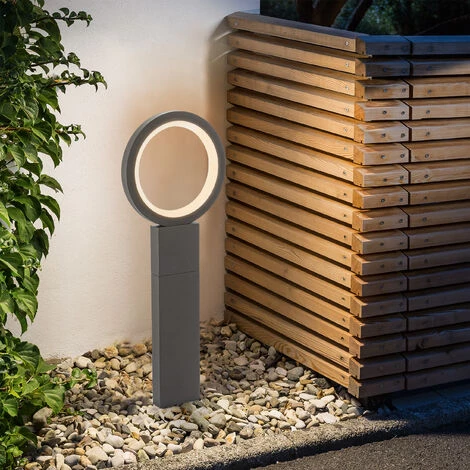 ESOTEC Chemin De Lumière LED 3000K Blanc Chaud 900 Lm 11 Watts Lampe Borne Extérieure 201208