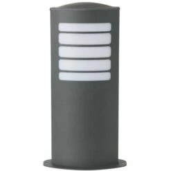 BRILLIANT Borneacier Inoxydable Gris Anthracite E27 - Gris Anthracite