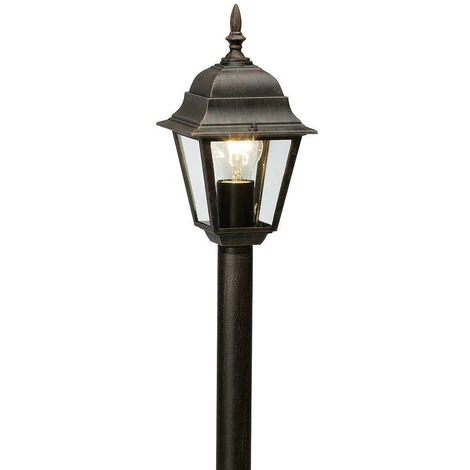 BRILLIANT Bornemetal Inoxydable/verre Rouille E27 - Rouille – Image 2