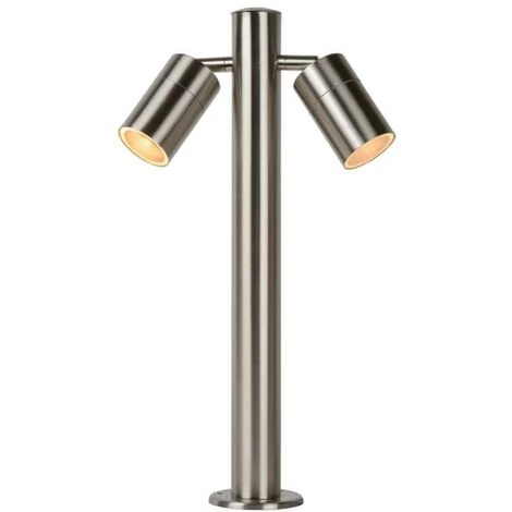 LUCIDE Bornealuminium Nickel Satiné Gu10 - Nickel Satiné