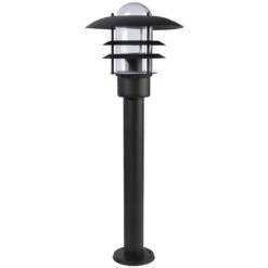 LITTLE GARDEN Borneacier Inoxydable Noir E27 - Noir