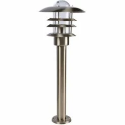 LITTLE GARDEN Borneacier Inoxydable Gris E27 - Gris