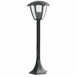 Balise Noir Pour Jardin Extérieur 1XE27 800mm IP44 | IluminaShop