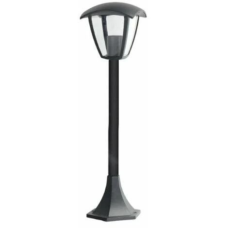 Balise Noir Pour Jardin Extérieur 1XE27 800mm IP44 | IluminaShop