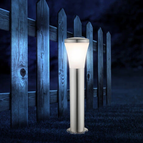 ETC-SHOP Lot De 2 Lampes Sur Pied D'extérieur à LED éclairage De Chemin De Jardin éclairage De Base En Acier Inoxydable Spots De Terrasse – Image 5