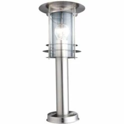 ETC-SHOP Lampadaire Extérieur LED 7 Watts éclairage De Terrasse En Acier Inoxydable IP44 Jardin