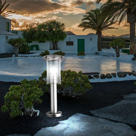 ETC-SHOP Lampadaire D'extérieur Pied De Lampe De Jardin éclairage Dimmable IP44 Dans Un Ensemble Comprenant Des LED RGB – Image 4