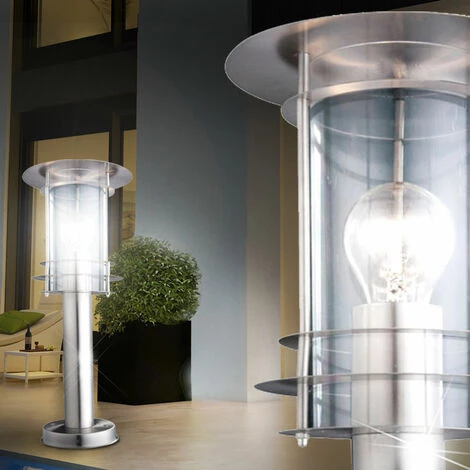 ETC-SHOP Lampe D'extérieur Sur Pied Avec Télécommande Pour Allée De Jardin Dimmable Dans Un Ensemble Comprenant Des Ampoules LED RVB – Image 2