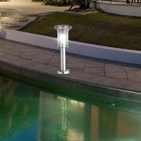 ETC-SHOP Lampe D'extérieur Sur Pied Avec Télécommande Pour Allée De Jardin Dimmable Dans Un Ensemble Comprenant Des Ampoules LED RVB – Image 4