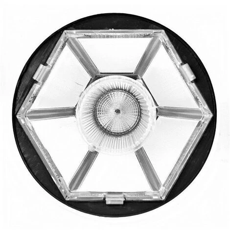 AUGIENB Lumière Extérieure Pelouse Passerelle Lampe Post Lanternes Pilier Lumière Solaire 28*18CM – Image 5