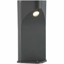 LUCANDE LED Borne Eclairage Exterieur 'Valdeta' En Aluminium - Anthracite