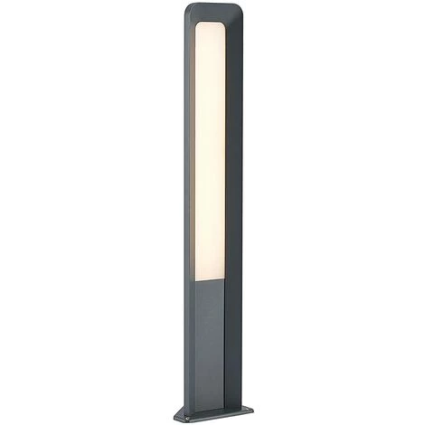 LUCANDE LED Eclairage Exterieur 'Secunda' En Aluminium - Anthracite, Blanc