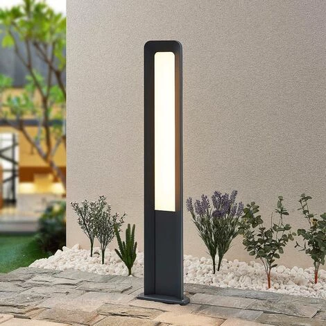 LUCANDE LED Eclairage Exterieur 'Secunda' En Aluminium - Anthracite, Blanc – Image 2