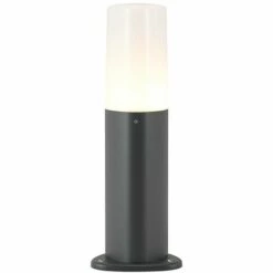 LUCANDE Luminaire Extérieur à Intensité Variable 'Obbie' En Aluminium - Anthracite, Blanc