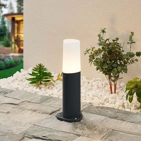 LUCANDE Luminaire Extérieur à Intensité Variable 'Obbie' En Aluminium - Anthracite, Blanc – Image 2