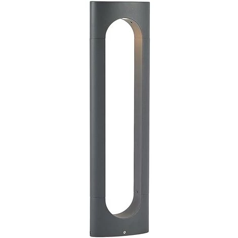 LUCANDE LED Eclairage Exterieur 'Fenti' En Aluminium - Gris Foncé
